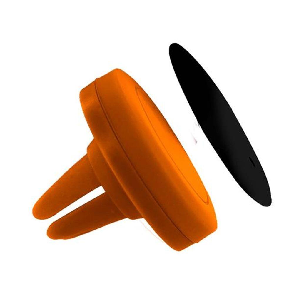 Suporte Automotivo Smartogo Magnético para Smartphones de até 6 Pol. Laranja - AC300