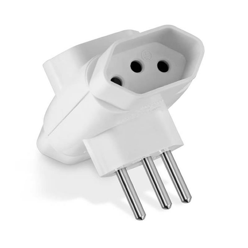 Adaptador Multilaser multiplicador em T com 3 saídas branco - WI217 - Imagem 2