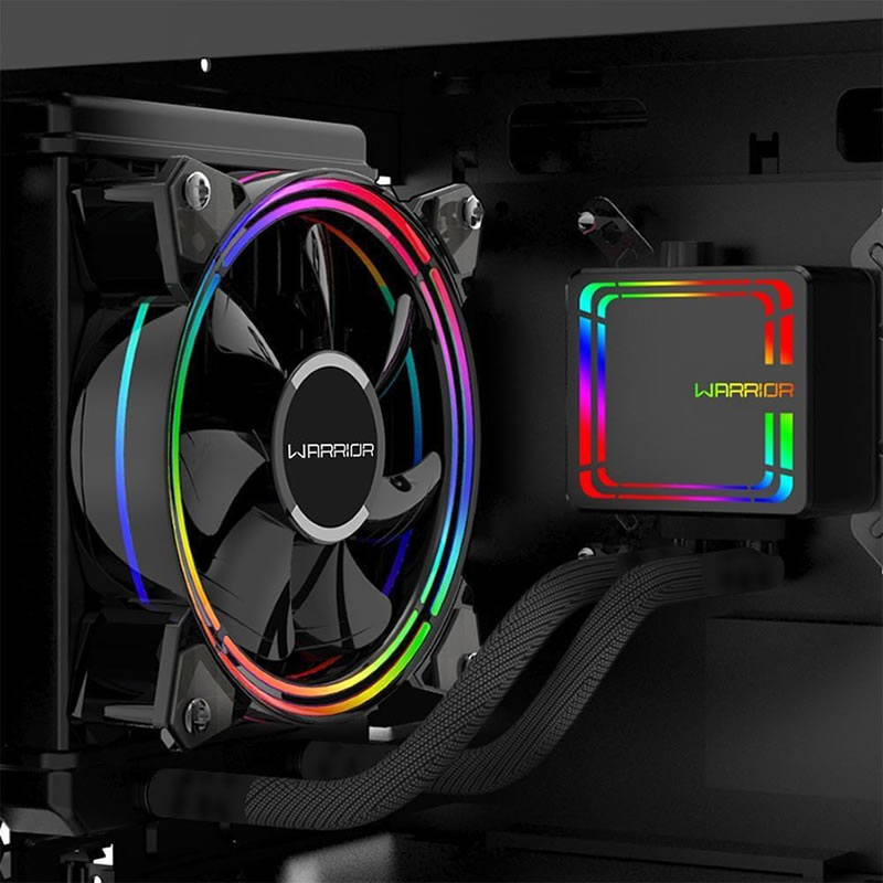 Cooler Borys Water RGB 120mm Warrior - GA183 - Imagem 4