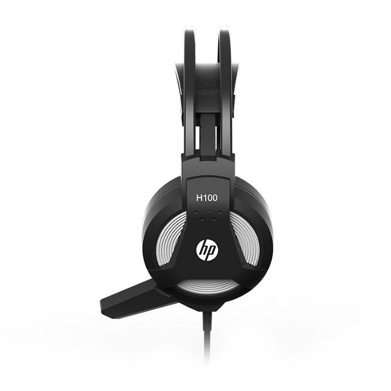 Fone c/mic gamer stereo 2 P2 H100 preto HP - Imagem 3