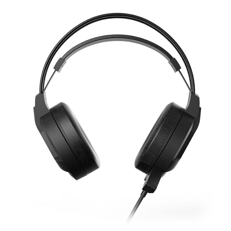 Fone c/mic gamer stereo 2 P2 H100 preto HP - Imagem 2