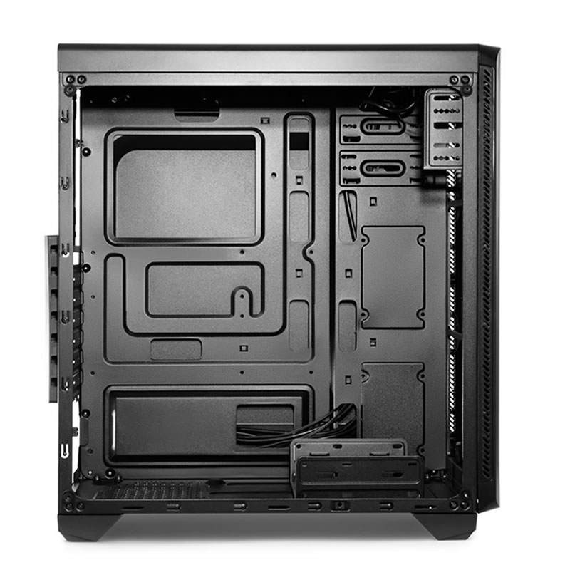 Gabinete gamer Warrior Modoc com lateral em vidro, USB 3.0, preto - GA178 - Imagem 7