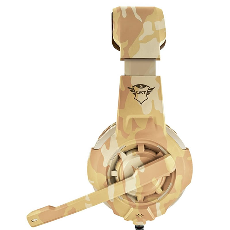 Headset gamer Trust GXT 310D Radius, PS4, Xbox One, Switch, PC, camuflado desert - 22208 - Imagem 2