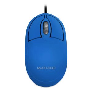 Mouse Classic box óptico full azul USB MO305