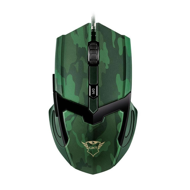 Mouse gamer Trust GXT 101C GAV, 4800 DPI, 6 botões - 22793