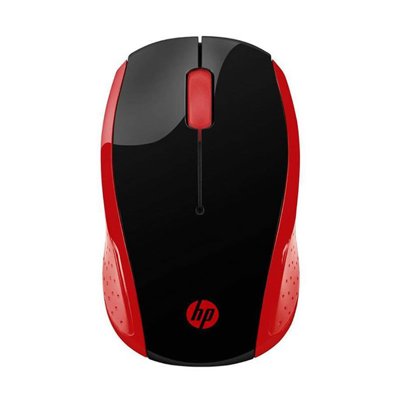 Mouse sem fio X200 Oman vermelho HP