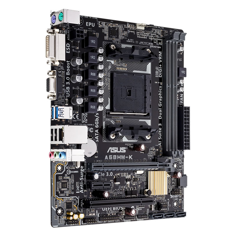 Placa mãe ASUS A68HM-K DDR3 socket FM2+ chipset AMD A68H - Imagem 3