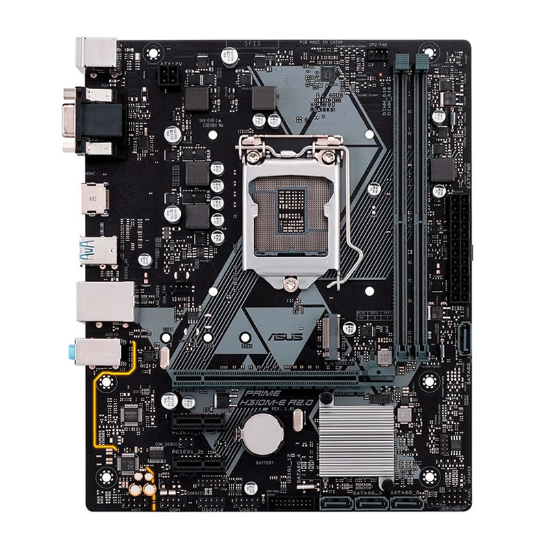 Placa-mãe ASUS Prime H310M-D R2.0 Intel LGA 1151 mATX DDR4 - Imagem 2