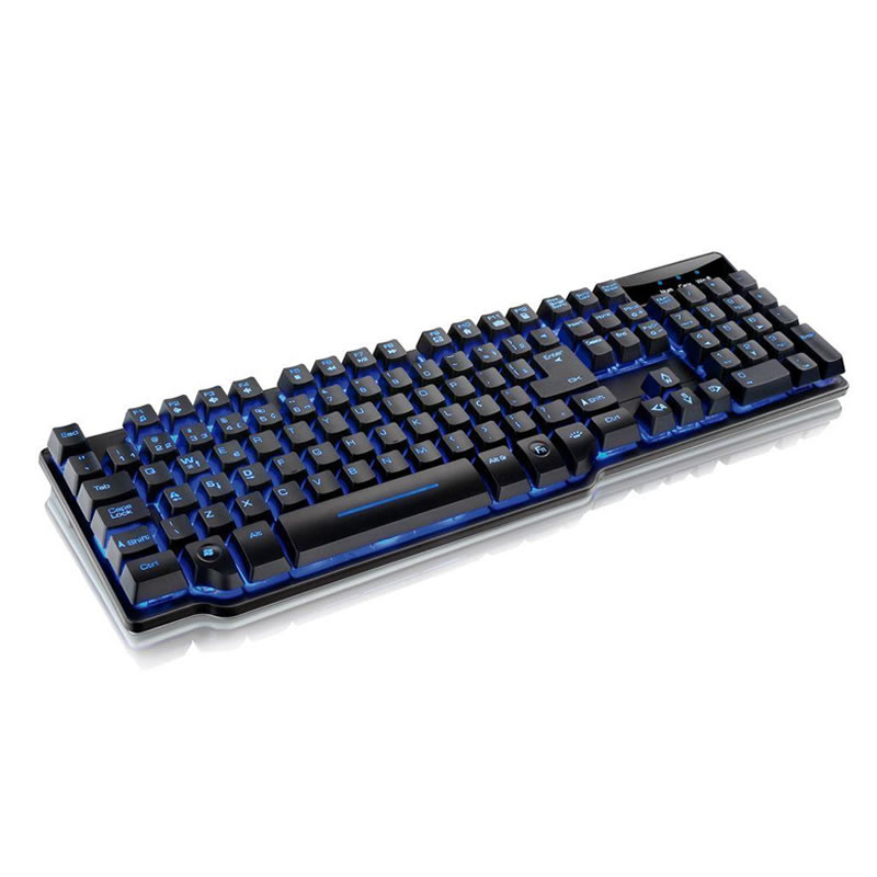 Teclado Gamer Warrior Razmig sensibilidade mecânica LED - TC196 - Imagem 2