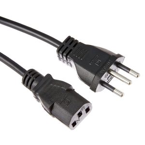 Cabo de força tripolar para computador/monitor Force Line 3,0M