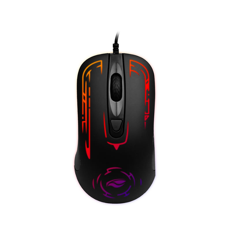 Mouse gamer C3Tech MG-12BK - 2400 DPI - 4 botões - LED multicores - Imagem 2