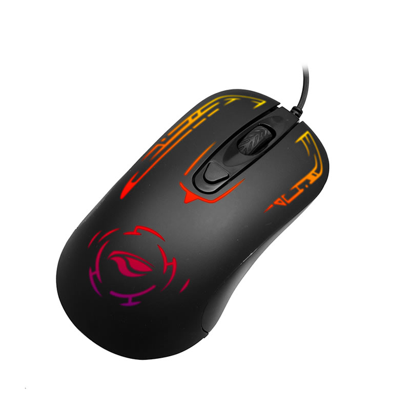 Mouse gamer C3Tech MG-12BK - 2400 DPI - 4 botões - LED multicores - Imagem 3