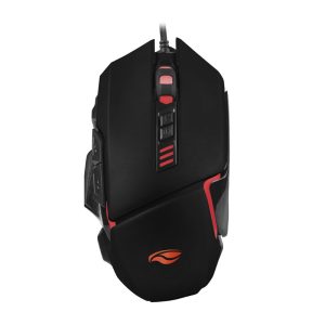 Mouse gamer C3Tech MG-130BK, USB, 4800 DPI, 6 botões, LED multicores - preto
