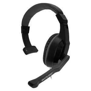 Headset monoauricular conexão P3  preto - PH374