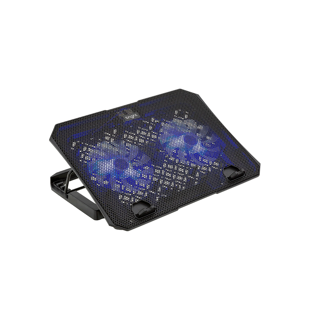 Notebase Bright Para Notebook Twister - Bc001 Dc 5v Preto - Imagem 2