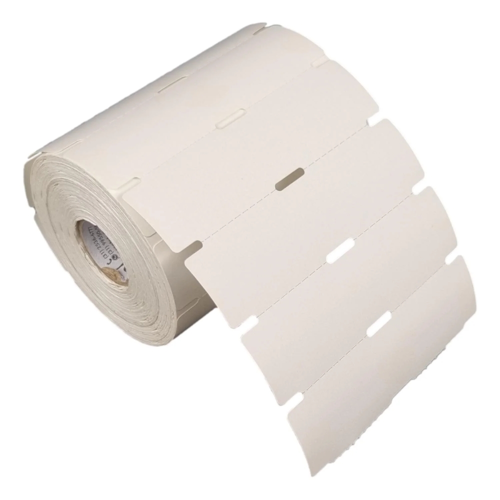 Etiqueta De Gôndola 105x30mm Couche Branca P/ Ribbon Rolo C/1000 30m