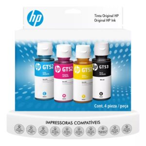 Kit Refil HP 4Cores GT52GT53