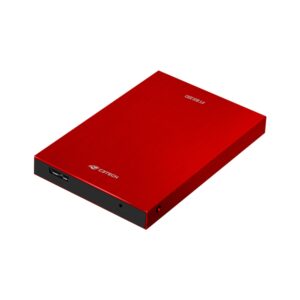 Gaveta C3tech Para Hdssd Externo 2,5 Usb 3.0 Ch-400rd Vermelho