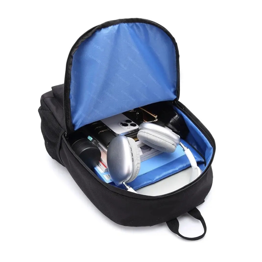 Mochila Kross Elegance Clean Black Para Notebook 15.6 - KE-BPL08 Preto - Imagem 5