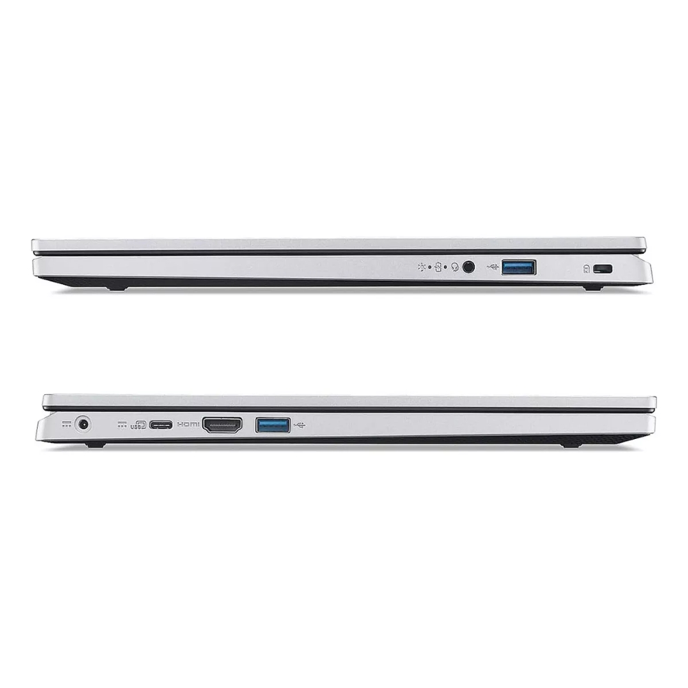 Notebook Acer Aspire 3 A315-510P-320B, I3-N305 Série N, 15.6'' SSD 256GB, 8GB Prata, Linux - Imagem 2